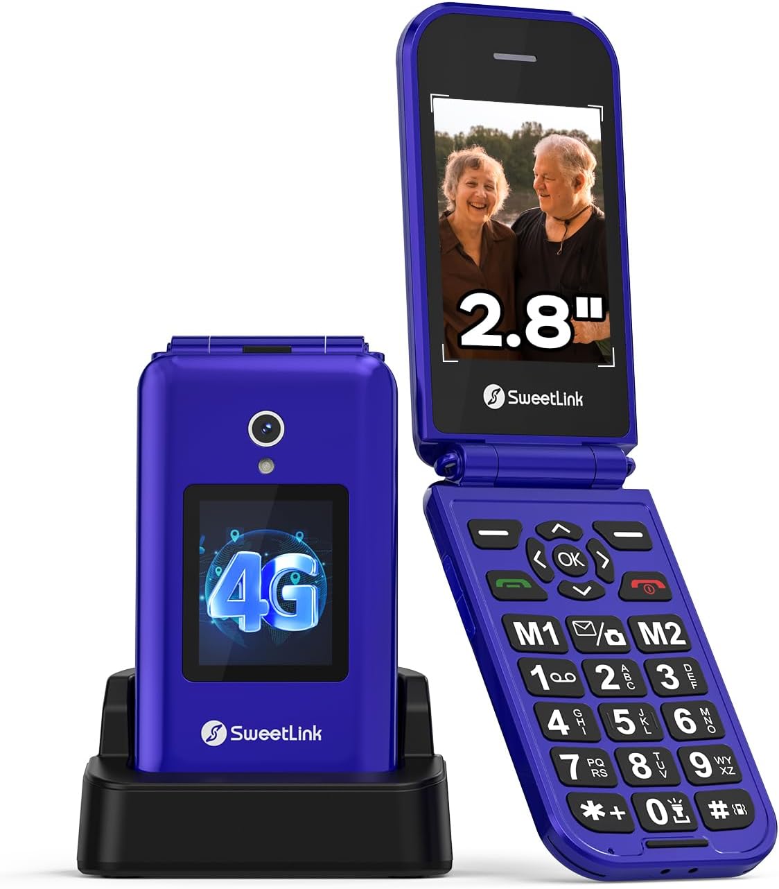 Telefono con tasti grandi